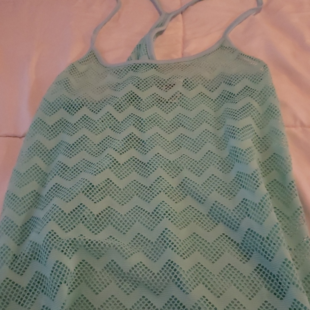 Small to med tanks, Pink, American Eagle